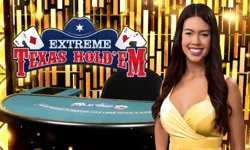 Extreme Texas Holdem live poker table